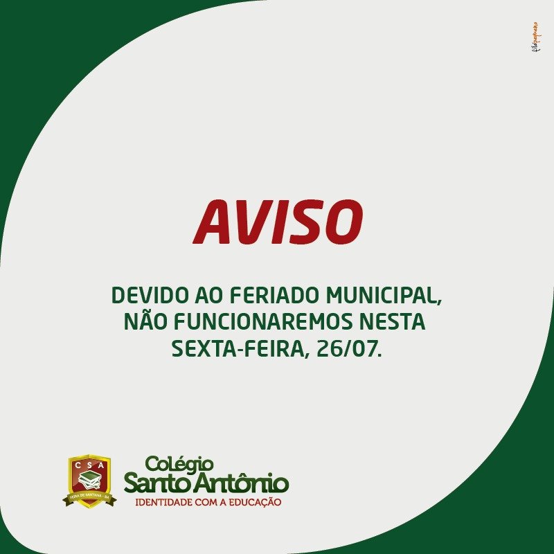 No Feriado Não Haverá Dispensa Dos Funcionários Na Nossa área